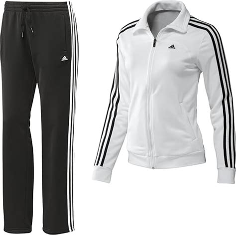 trainingsanzug adidas damen weiß|Adidas trainingsanzug retro herren.